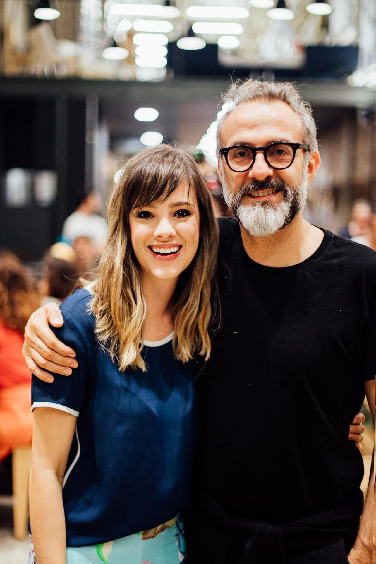 Pati Bianco e Massimo Bottura